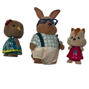 Lil Woodzeez Bobbleheads And Grandpa 3 Figures